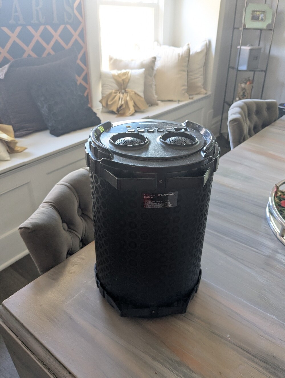 Portable Bluetooth Speaker - Black - Picture 2 of 4